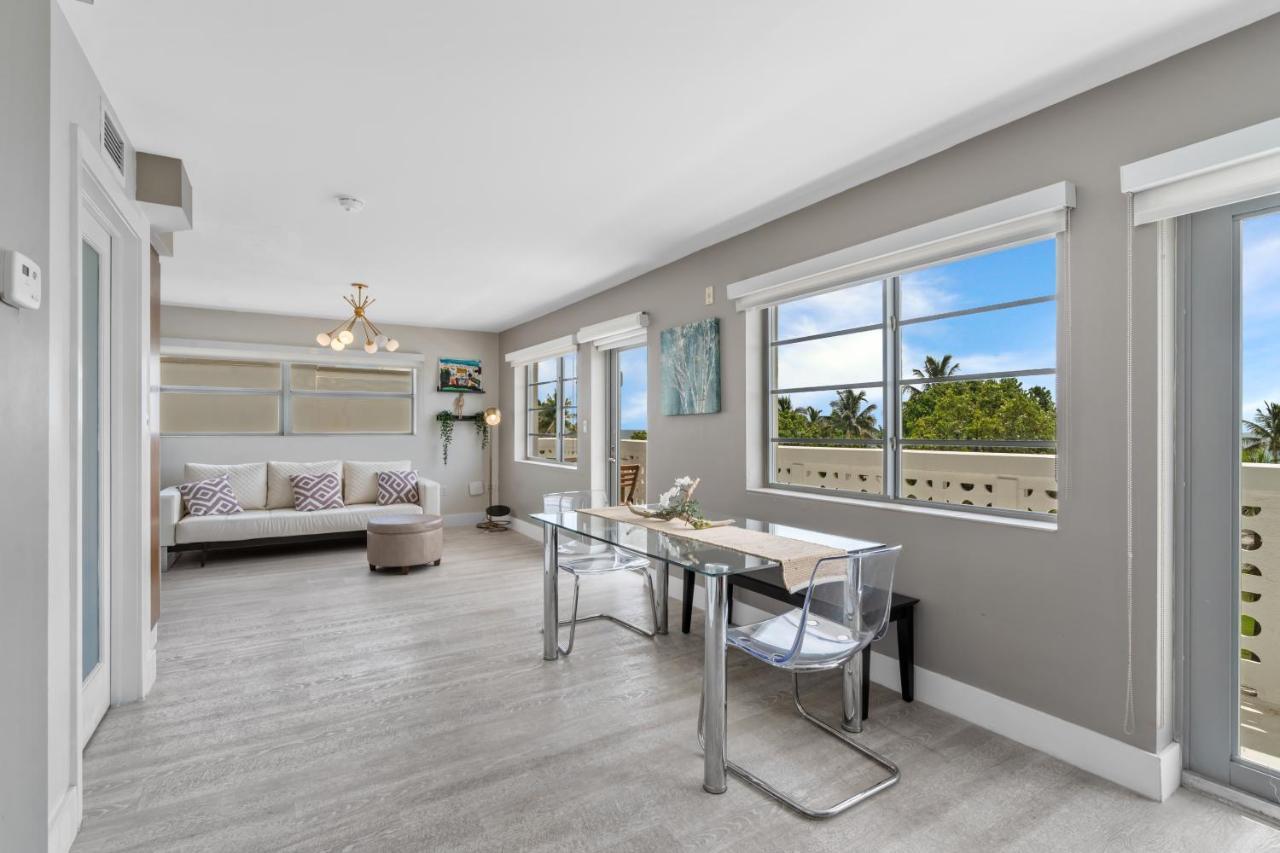 Ocean Drive Apartments With Rooftop Pool, South Beach, Miami Μαϊάμι Μπιτς Εξωτερικό φωτογραφία